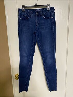 Women’s Universal Thread Dark Indigo Skinny Jeans, Size 4/27L
